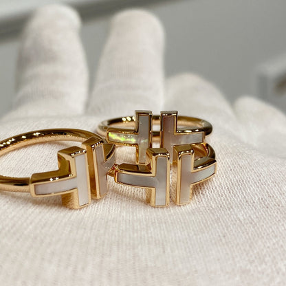 [⭐Veyra Jewels] WIRE MOP RING PINK GOLD