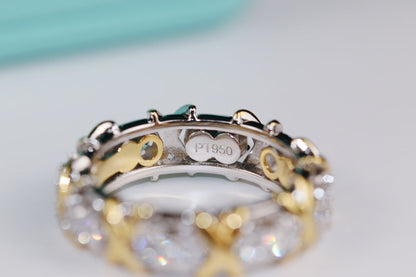[⭐Veyra Jewels]SIXTEEN STONE RING GOLD