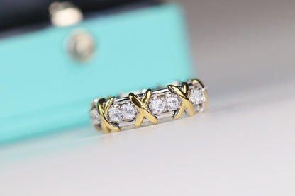 [⭐Veyra Jewels]SIXTEEN STONE RING GOLD