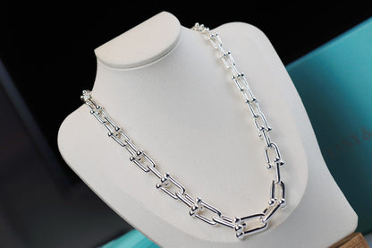 [⭐Veyra Jewels]HARDWEAR LINK SILVER NECKLACE