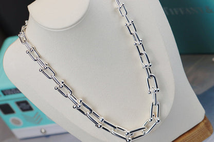 [⭐Veyra Jewels]HARDWEAR LINK SILVER NECKLACE