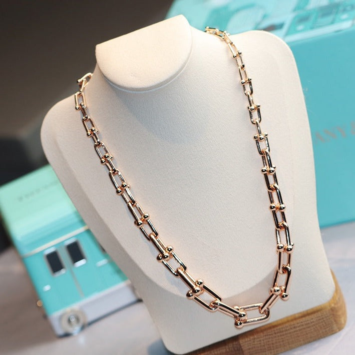 [⭐Veyra Jewels]HARDWEAR LINK GOLD NECKLACE