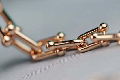 [⭐Veyra Jewels]HARDWEAR LINK GOLD NECKLACE