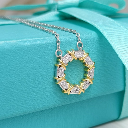 [⭐Veyra Jewels]SIXTEEN STONE NECKLACE GOLD