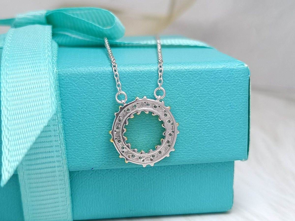 [⭐Veyra Jewels]SIXTEEN STONE NECKLACE GOLD