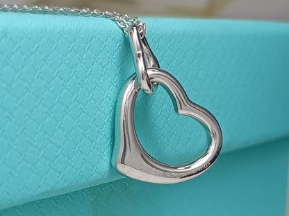 [⭐Veyra Jewels]DOUBLE HEART SILVER NECKLACE