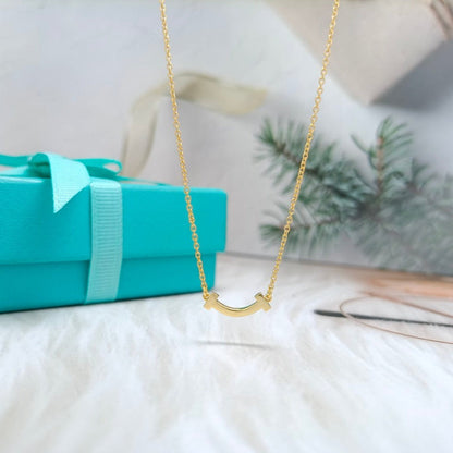 [⭐Veyra Jewels]MINI SMILE PEDANT NECKLACE