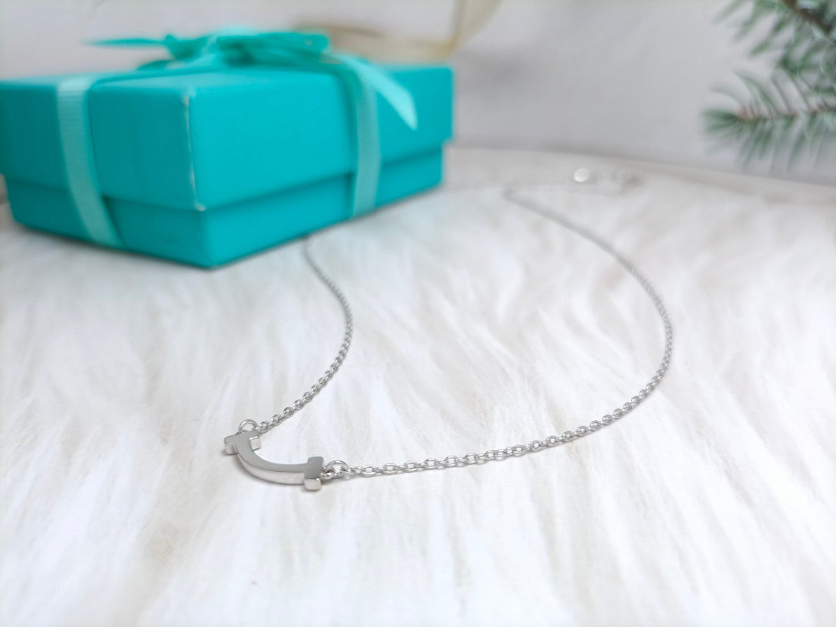 [⭐Veyra Jewels]MINI SMILE PEDANT NECKLACE
