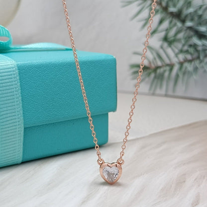 [⭐Veyra Jewels]HEART BIG DIAMOND NECKLACE