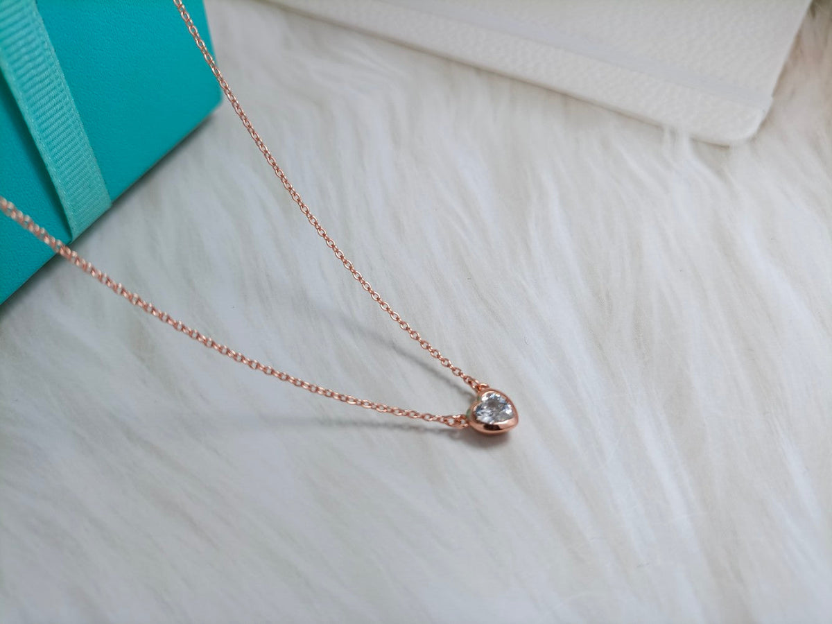 [⭐Veyra Jewels]HEART BIG DIAMOND NECKLACE