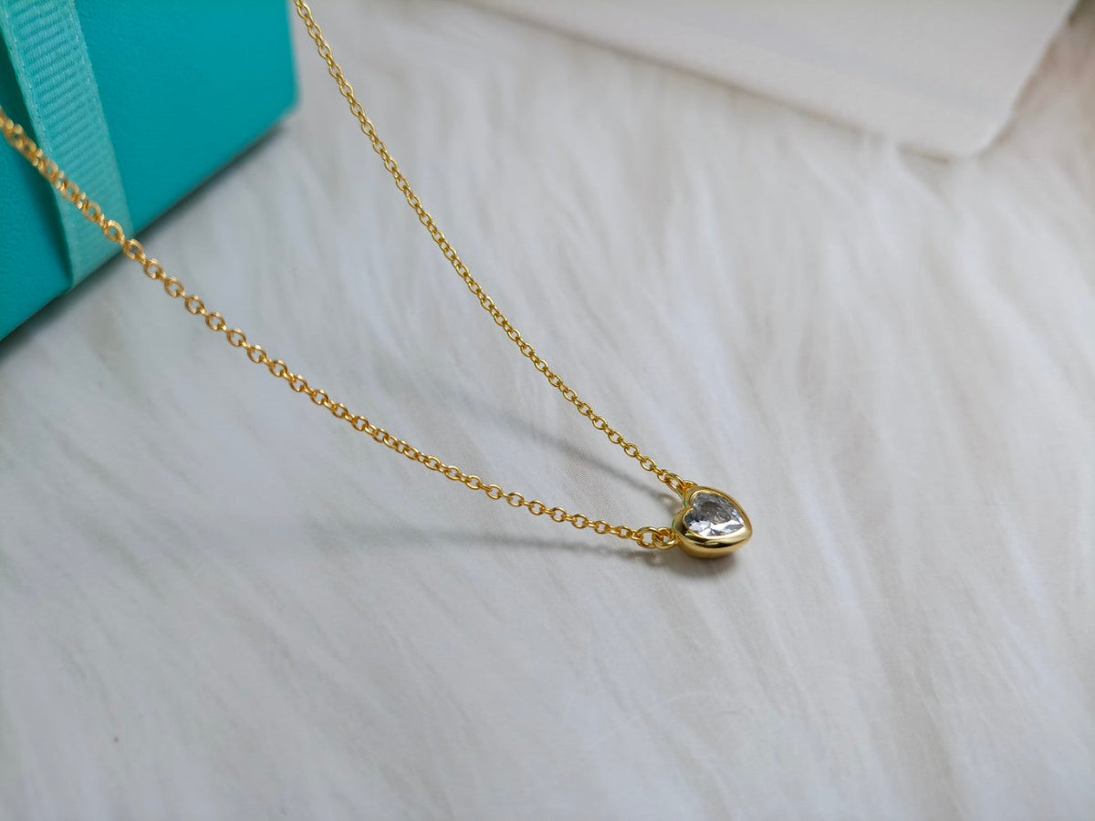 [⭐Veyra Jewels]HEART BIG DIAMOND NECKLACE