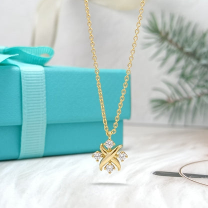 [⭐Veyra Jewels]PINWHEEL NECKLACE DIAMOND