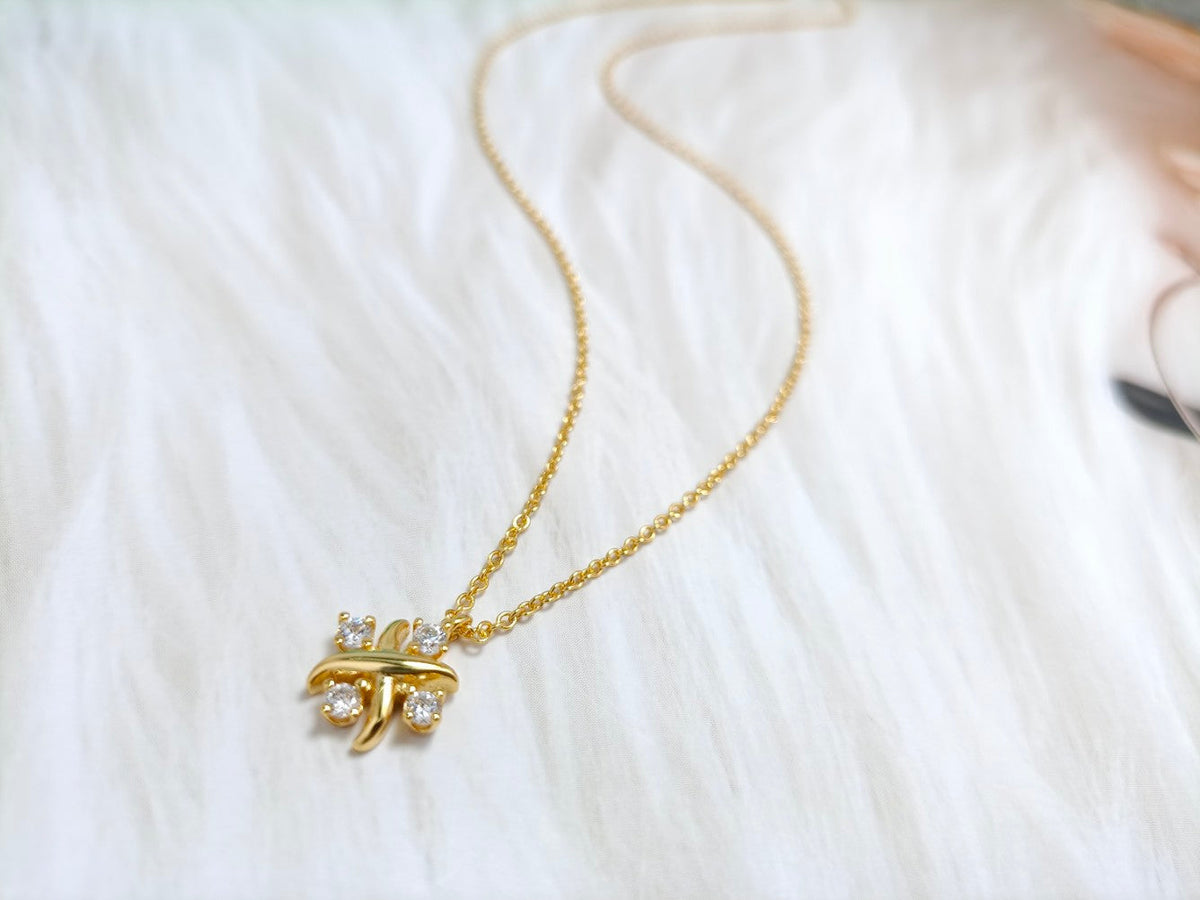 [⭐Veyra Jewels]PINWHEEL NECKLACE DIAMOND