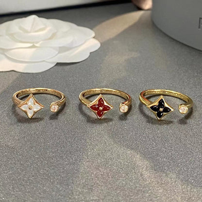 [⭐Veyra]STAR 1 DIAMOND OPEN RING