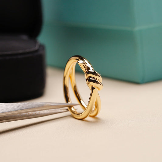 [⭐Veyra Jewels]KNOT RING GOLD