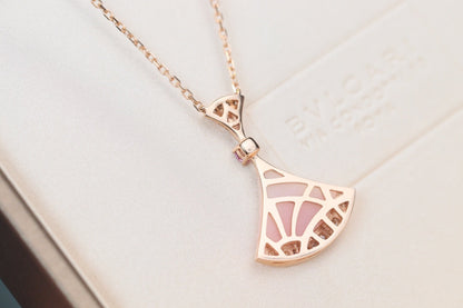 [⭐Veyra]DREAM NECKLACE PINK MOP DIAMOND