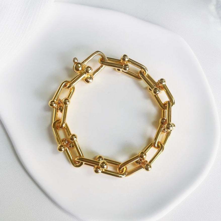 [⭐Veyra Jewels]HARDWEAR GOLD BRACELET