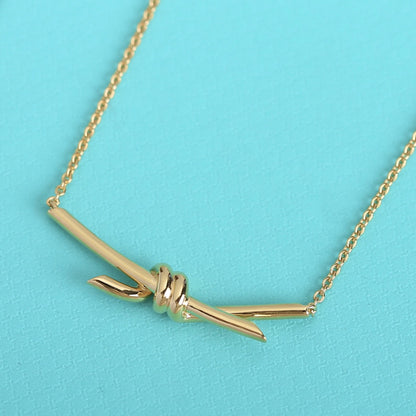[⭐Veyra Jewels]KNOT NECKLACE GOLD