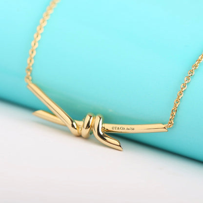 [⭐Veyra Jewels]KNOT NECKLACE GOLD