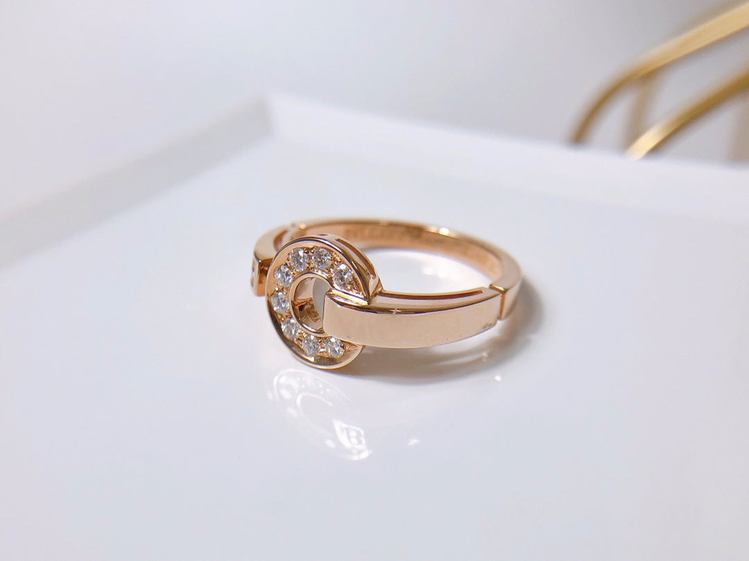 [⭐Veyra]DREAM RING DIAMOND PINK GOLD