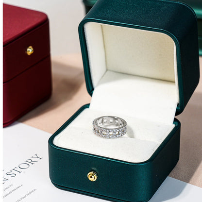 [⭐Veyra Jewels]T TRUE DIAMOND 5.5MM RING