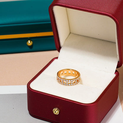 [⭐Veyra Jewels]T TRUE DIAMOND 5.5MM RING