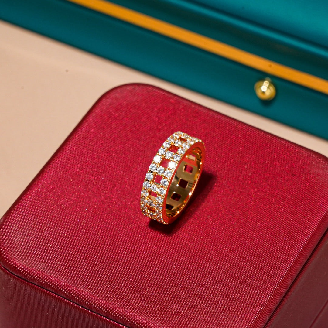 [⭐Veyra Jewels]T TRUE DIAMOND 5.5MM RING