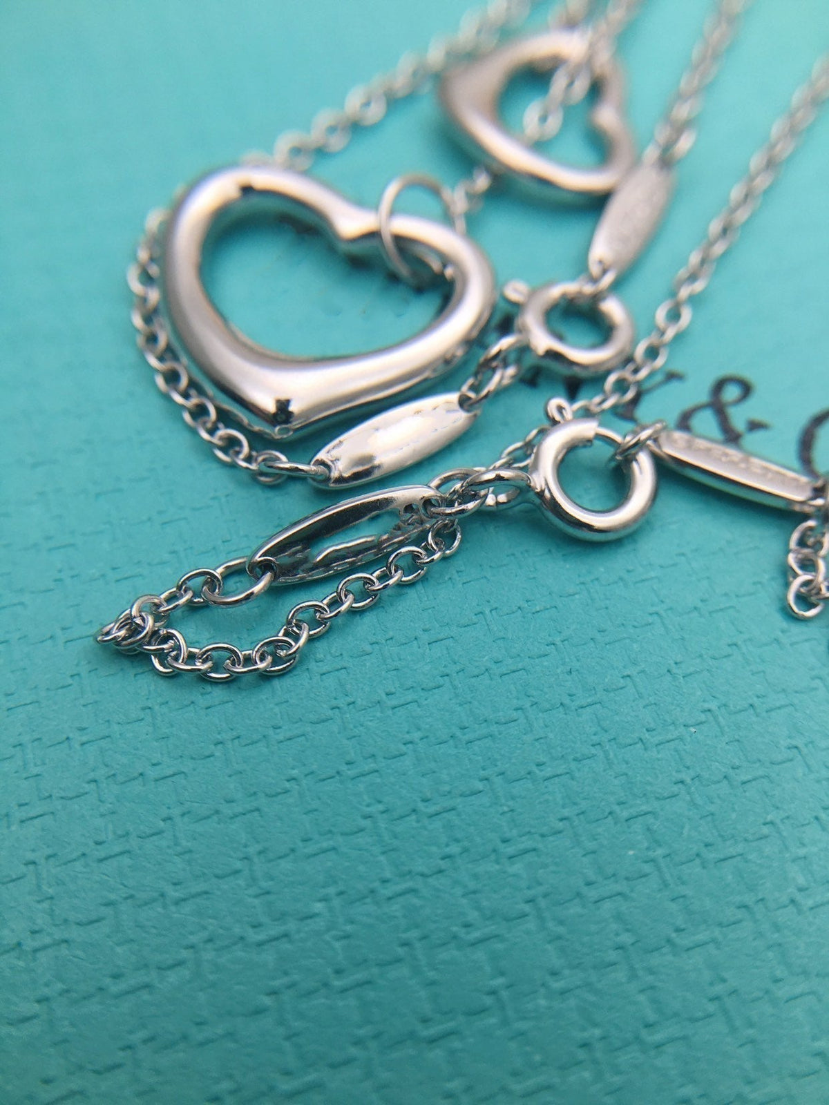 [⭐Veyra Jewels]OPEN HEART SILVER NECKLACE