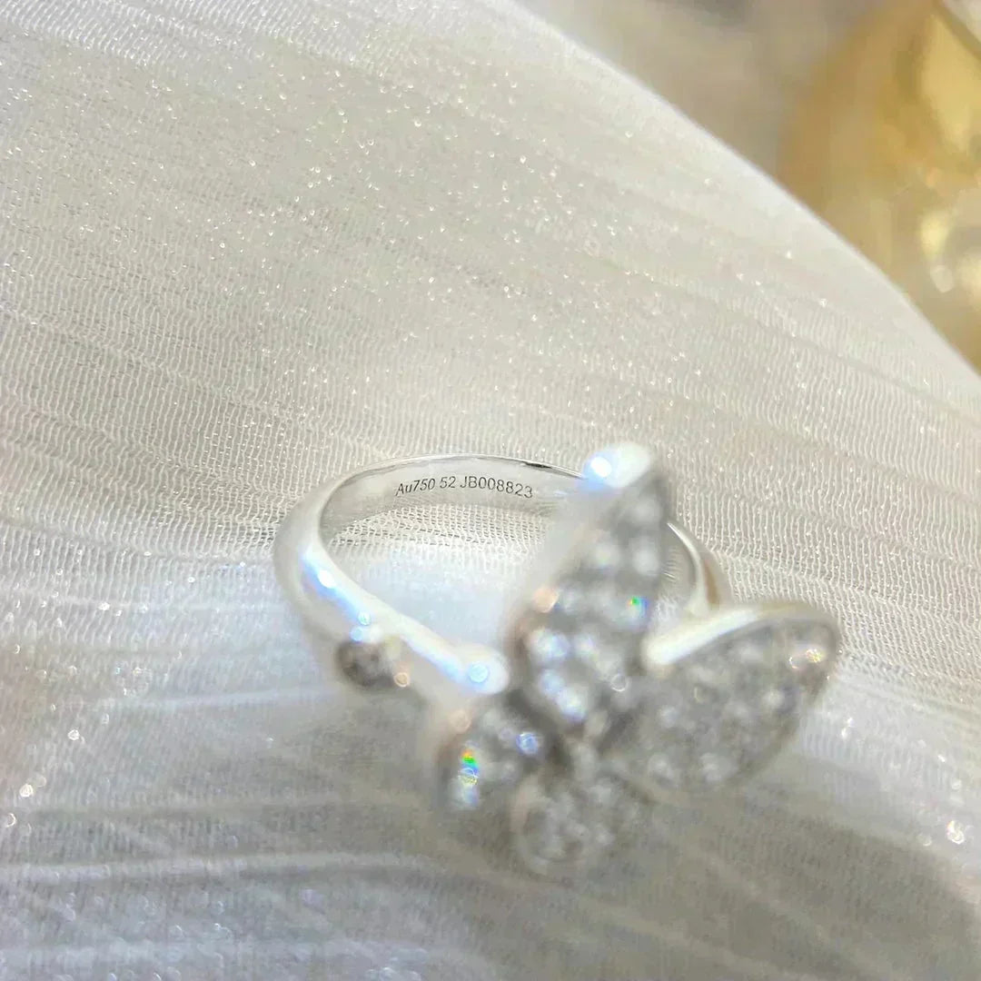 [⭐Veyra]BUTTERFLY DIAMOND RING