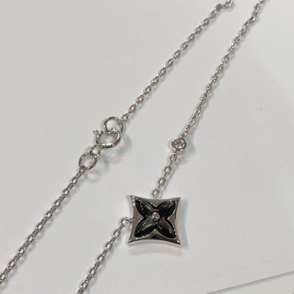 [⭐Veyra]STAR BLACK MOP NECKLACE