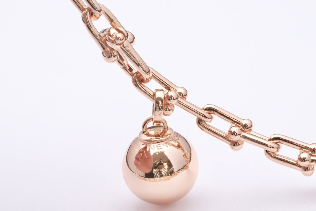 [⭐Veyra Jewels]HARDWEAR WRAP PINK GOLD BRACELET
