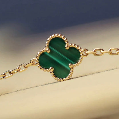 [⭐Veyra]CLOVER 20 MOTIFS MALACHITE GOLD