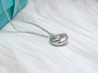 [⭐Veyra Jewels]SNAIL PEDANT SILVER NECKLACE