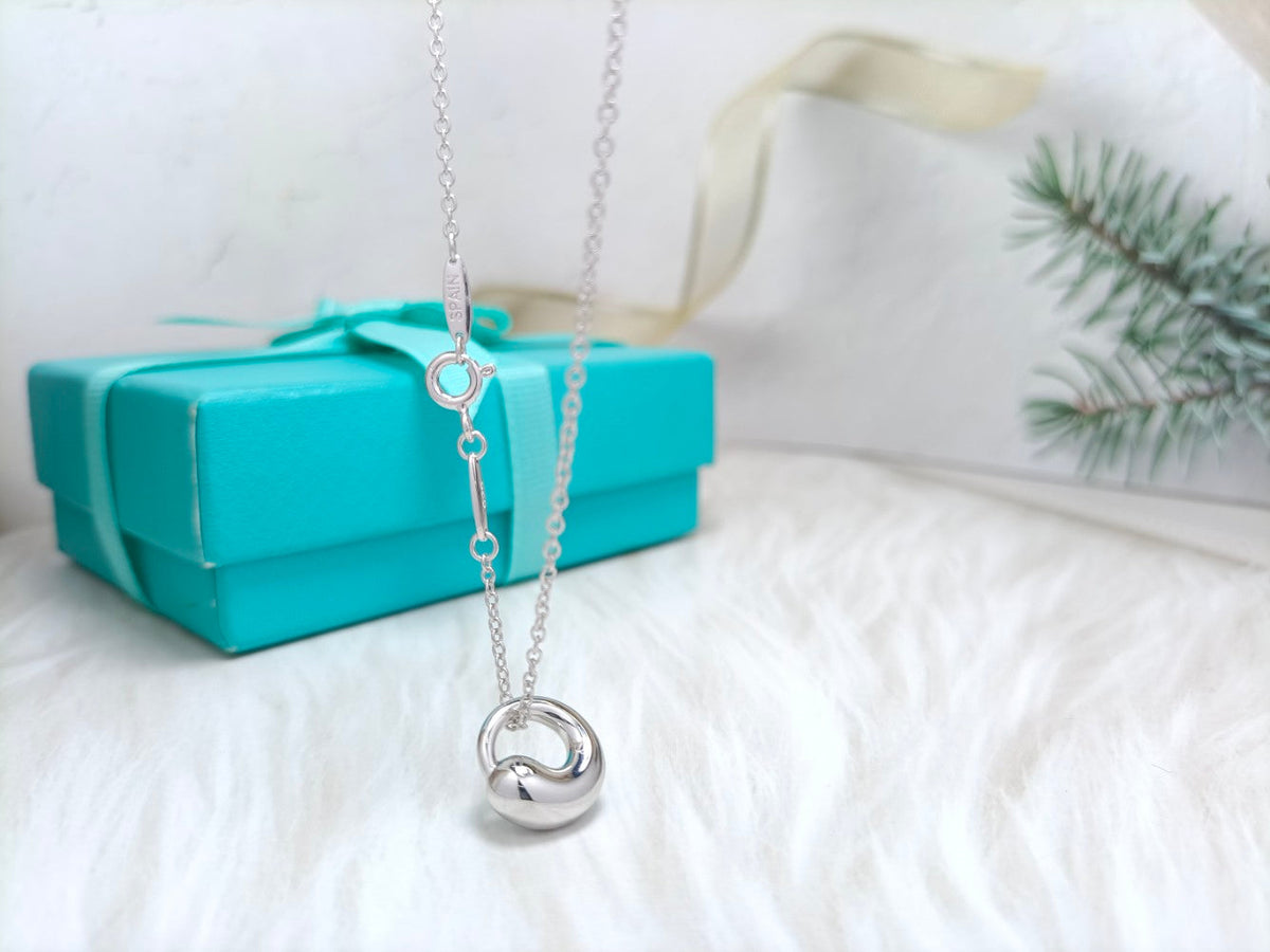 [⭐Veyra Jewels]SNAIL PEDANT SILVER NECKLACE