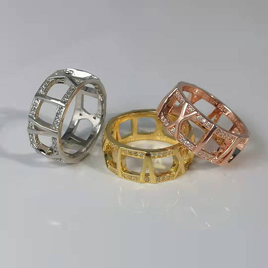 [⭐Veyra Jewels]ATLAS LARGE OPEN DIAMOND RING