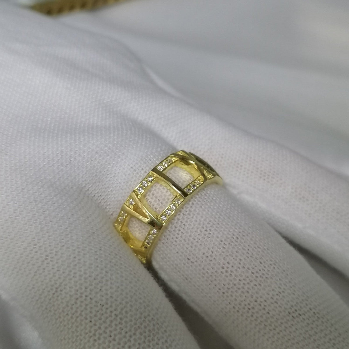 [⭐Veyra Jewels]ATLAS LARGE OPEN DIAMOND RING
