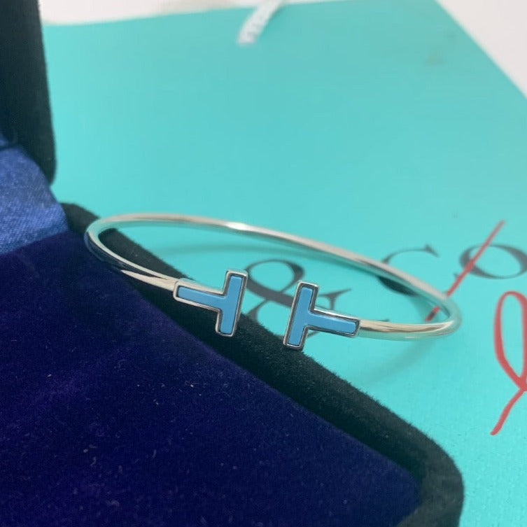 [⭐Veyra Jewels]T BRACELET 1.8MM TURQUOISE