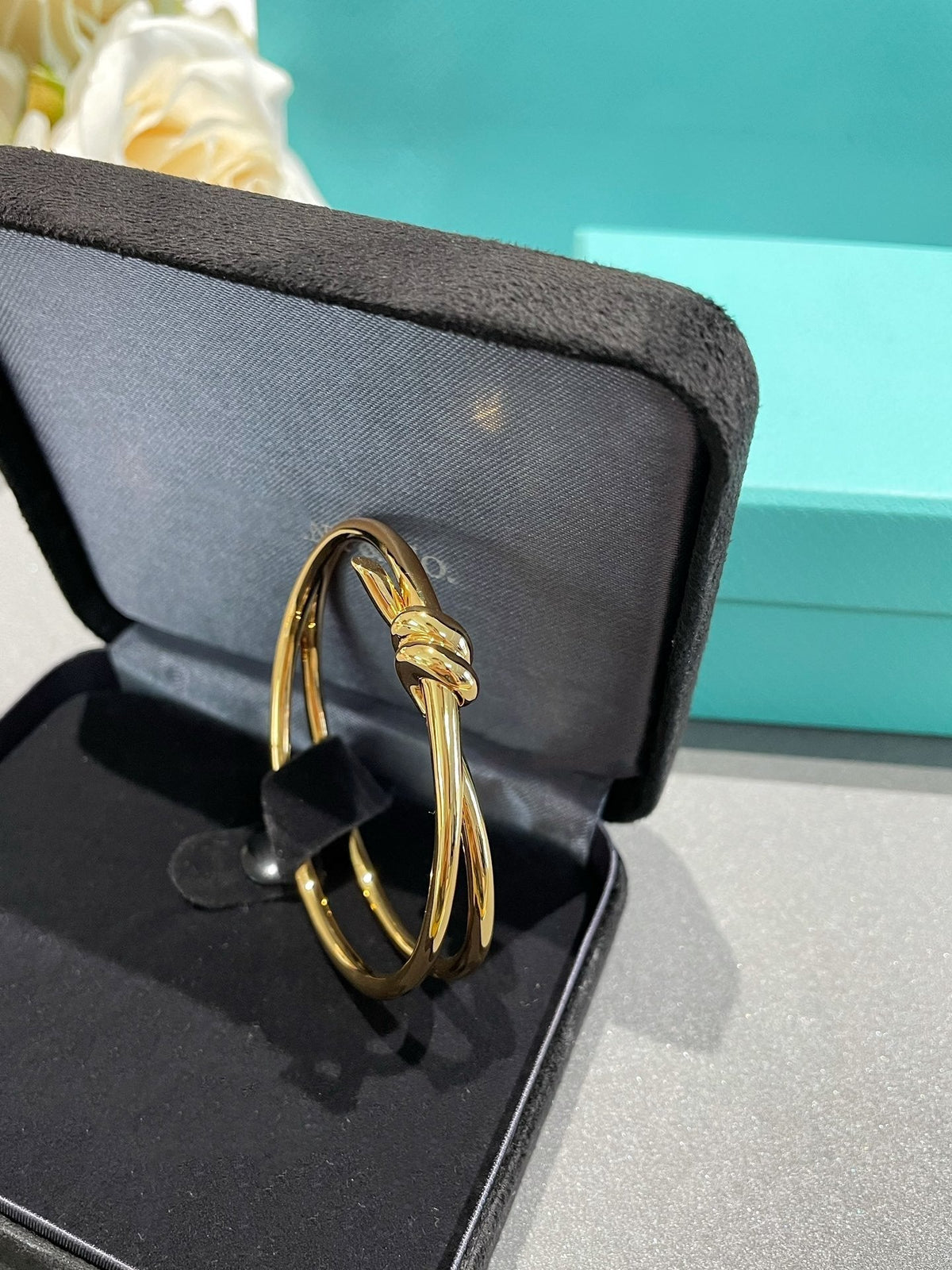 [⭐Veyra Jewels]KNOT DOUBLE ROW GOLD BRACELET