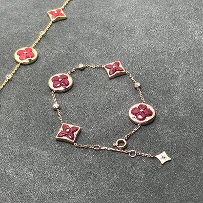 [⭐Veyra]STAR AND SUN CARNELIAN 4 MOTIFS 3 DIAMONDS