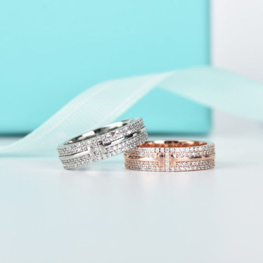 [⭐Veyra Jewels]T WIRE DIAMOND RING