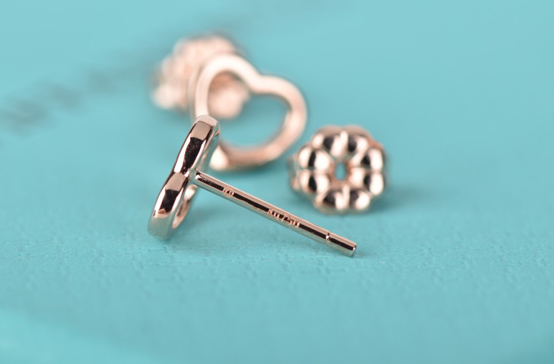 [⭐Veyra Jewels]OPEN HEART STUD EARRINGS