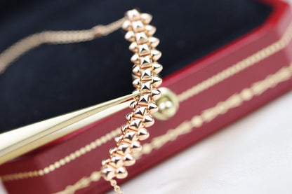 [⭐Veyra]CLASH PINK GOLD NECKLACE