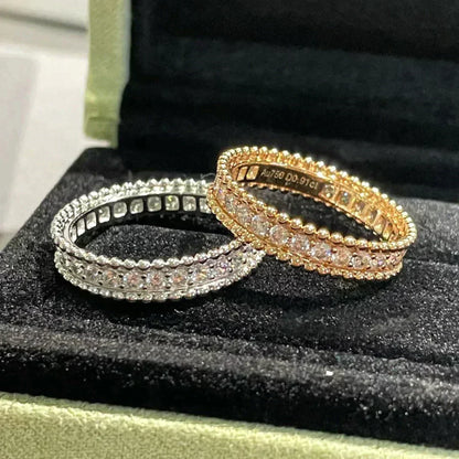 [⭐Veyra]PERLEE DIAMOND ROSE GOLD RING