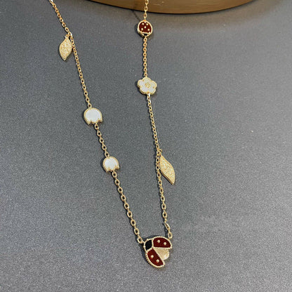 [⭐Veyra]Veyra SPRING 15 MOTIFS GOLD NECKLACE