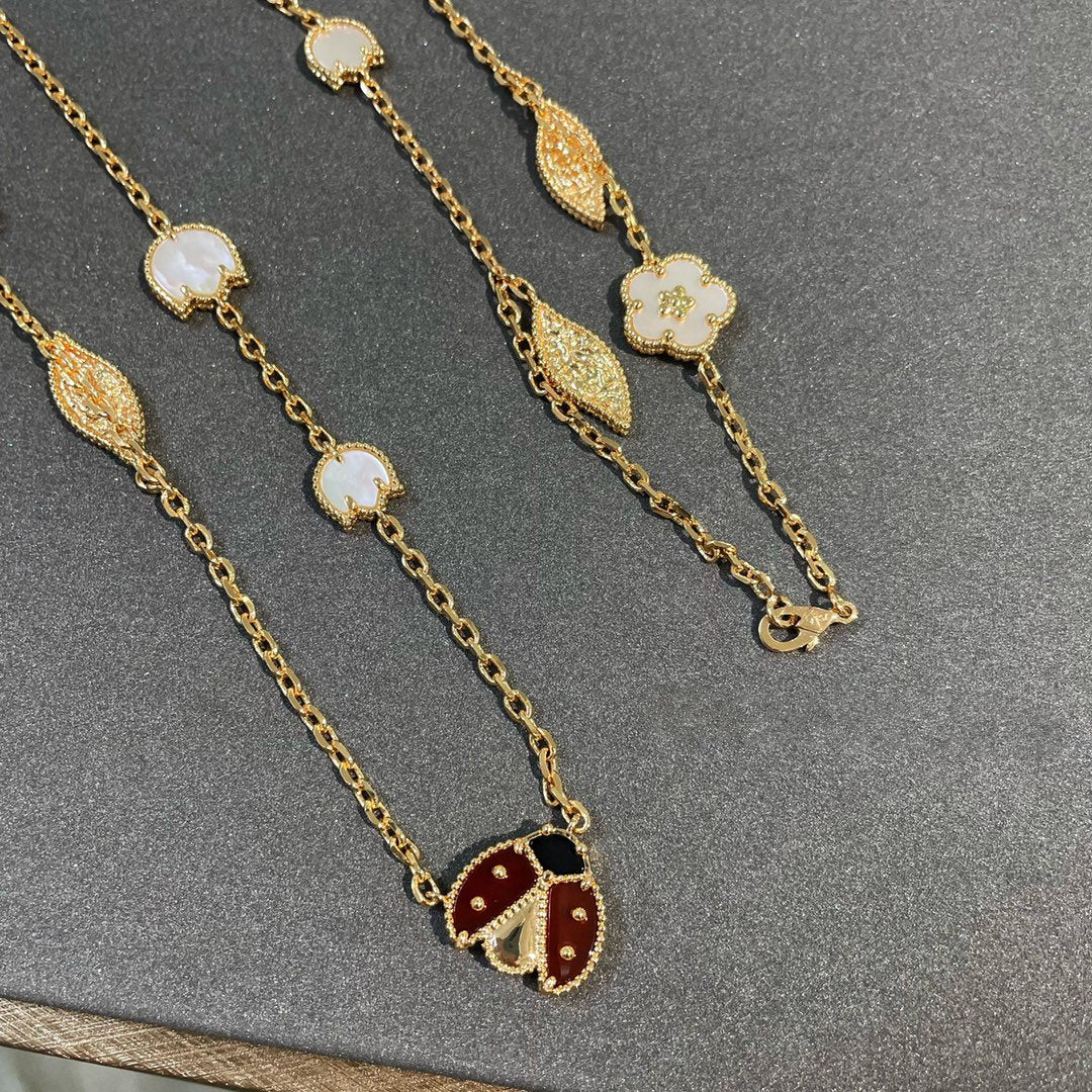 [⭐Veyra]Veyra SPRING 15 MOTIFS GOLD NECKLACE