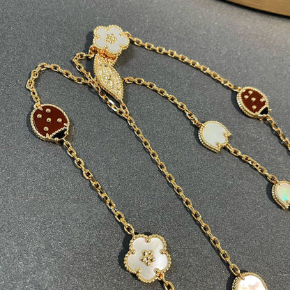 [⭐Veyra]Veyra SPRING 15 MOTIFS GOLD NECKLACE