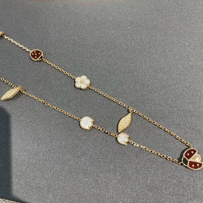 [⭐Veyra]Veyra SPRING 15 MOTIFS GOLD NECKLACE