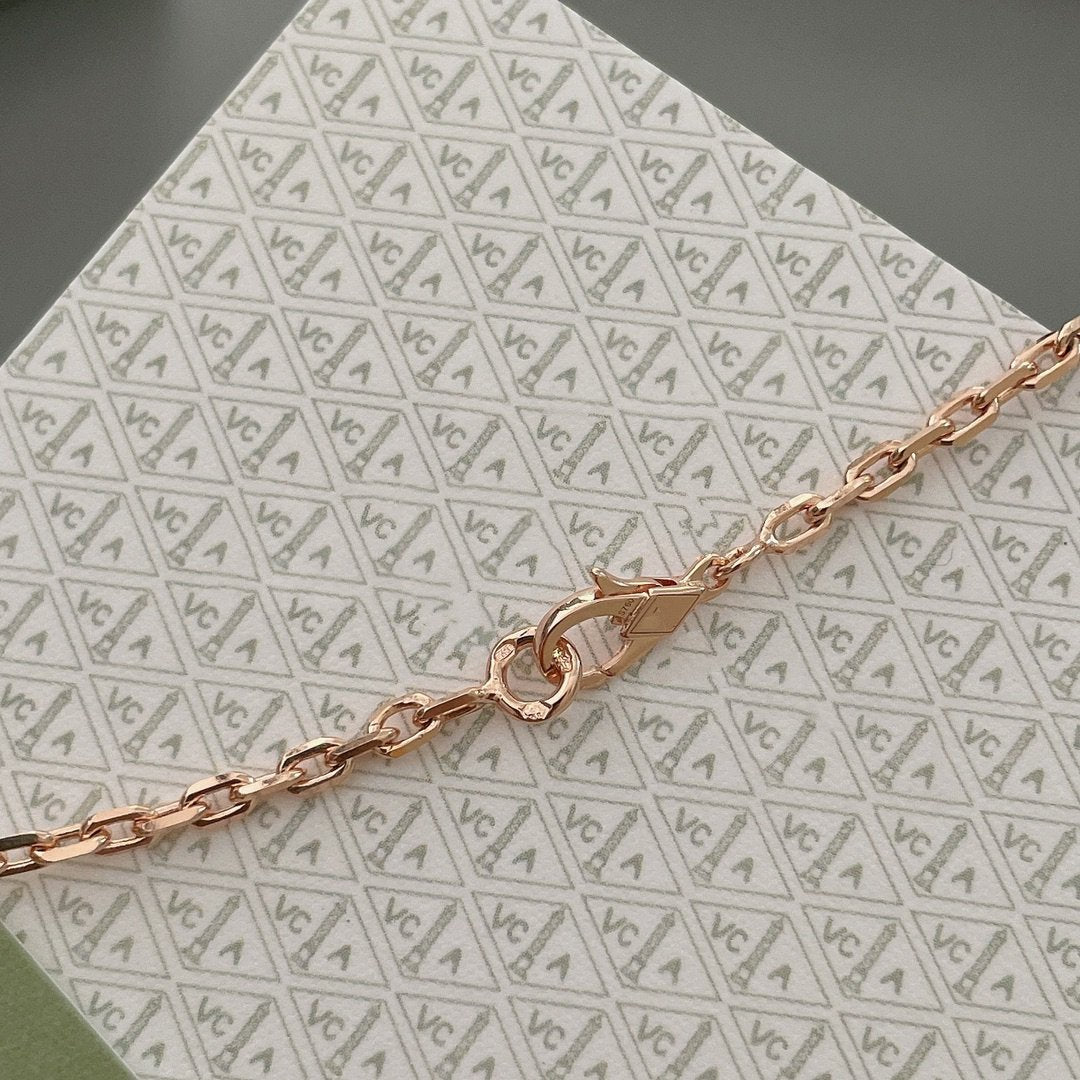 [⭐Veyra]Veyra SPRING 15 MOTIFS ROSE GOLD NECKLACE