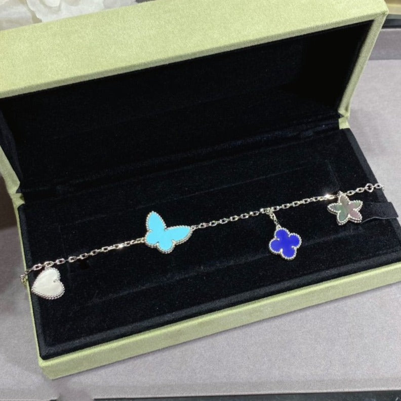 [⭐Veyra]Veyra SPRING SILVER BRACELET 4 MOTIF