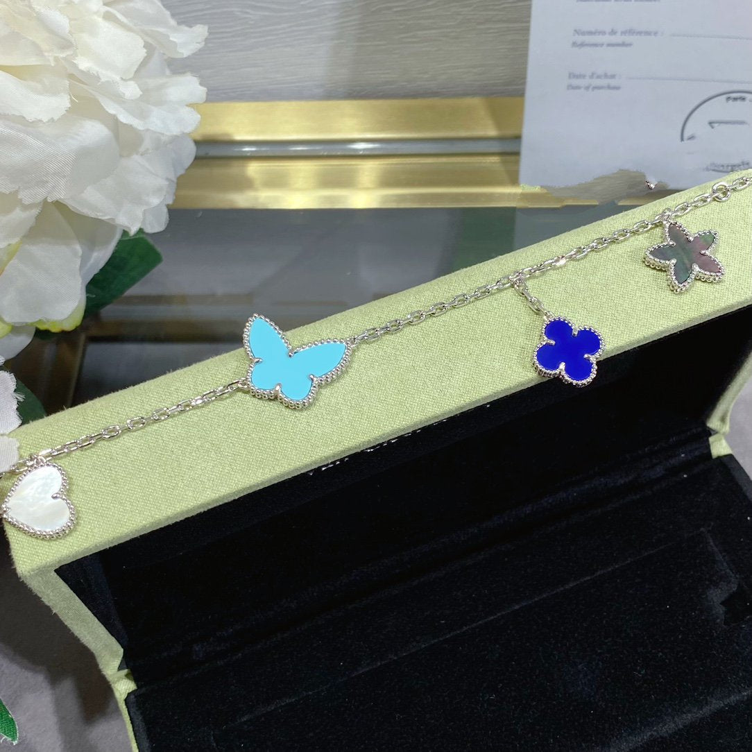 [⭐Veyra]Veyra SPRING SILVER BRACELET 4 MOTIF